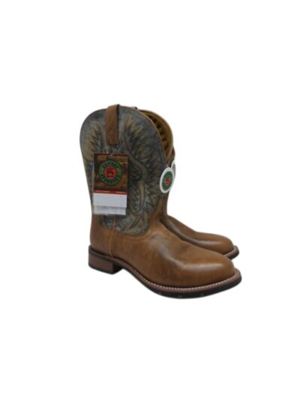 Laredo Men's 11" Pull On Western Cowboy Work Boot W0002805 Brown Size 9M